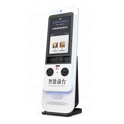 Meja Depan Tanpa Pengawasan Self Service Hotel Self Check In Machine Sistem Kios