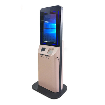Pemesanan Multibahasa Hotel Lobby Kiosk 24/7 Jam mesin check-in mandiri hotel
