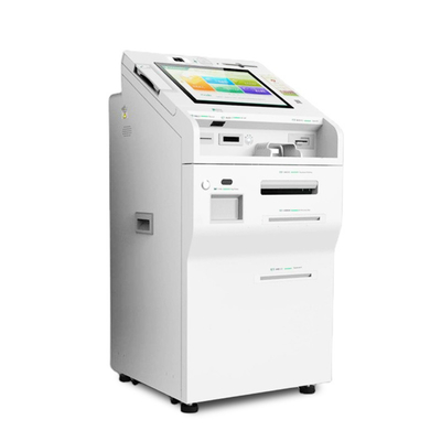 Kios Penukaran Mata Uang Smart Bank 21.5 Inch Untuk Setoran Cek