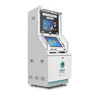 ATM Automated Bank Teller Machine 19 Inch Dual Screen Bank Card Self Service