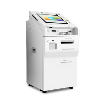 Pembaca Kartu RRID Cerdas Mesin Teller Video A4 Printer Self Service Disesuaikan
