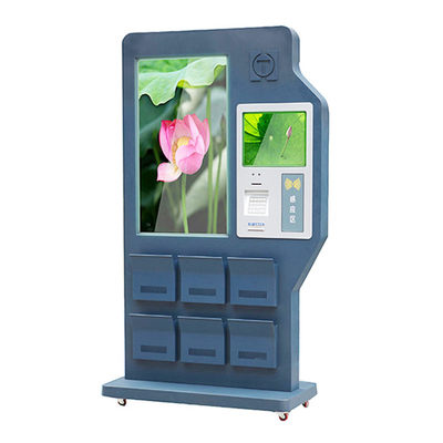 65 Inch Digital Signage Shopping Center Kiosk Outdoor Food Kiosk Advertising Palyer