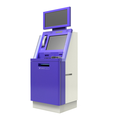 26 ''Tiga Layar SDK Self Service Kiosk Outdoor Digital Kiosk Untuk Bank