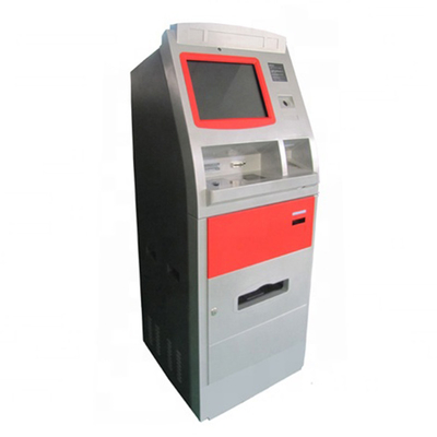 Mesin Terminal Kios Pembayaran Layanan Mandiri Dalam Ruangan 220V dengan monitor LCD