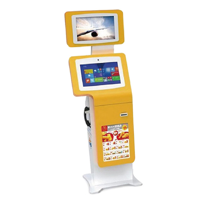 19 Inch Touch Monitor Kios Pembaca Kartu Kredit Mesin Pemesanan Sendiri