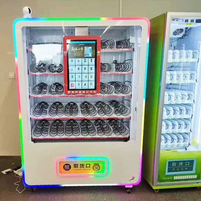 Kios Mesin Penjual Otomatis Konveyor Es Jus Popcorn