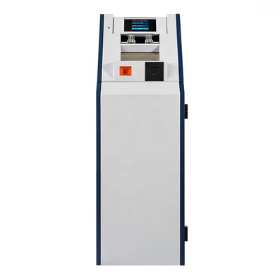 Tagihan Otomatis Kecepatan Tinggi Mesin Setoran Uang Kertas LCD-Touch Display ATM Mesin Setoran Tunai kecil