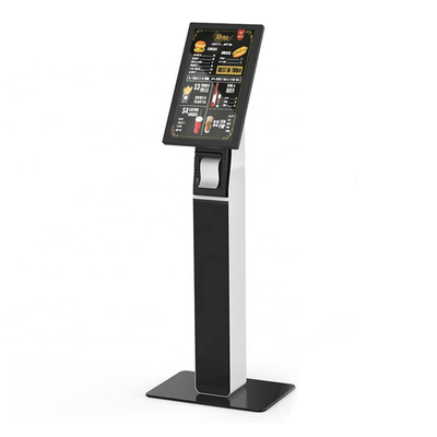 21.5inch layar sentuh Self Service Info Query Kiosk Untuk Manajemen Antrian