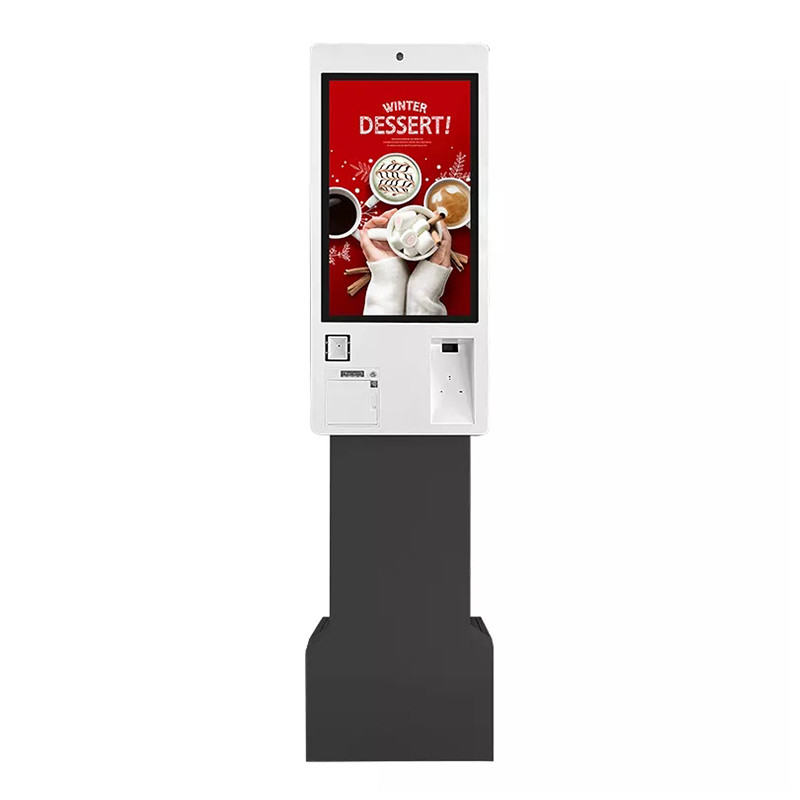 Stand Alone Self Order Ticket Kiosk Mesin Layanan Pembayaran tiket printer panel pc