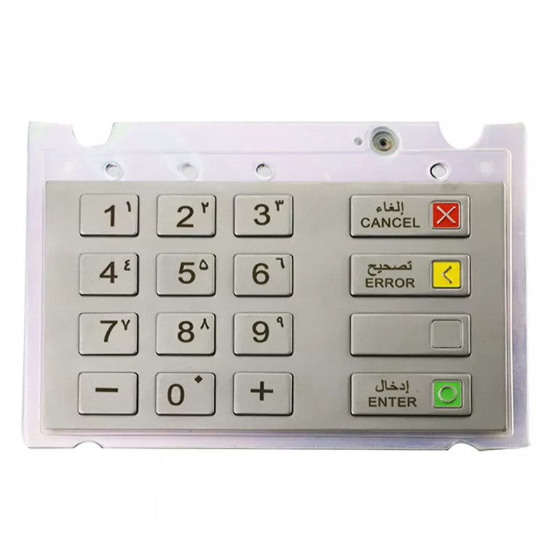 Wincor Nixdorf EPPV6 Keyboard Suku Cadang ATM Keypad Diebold 01750159457