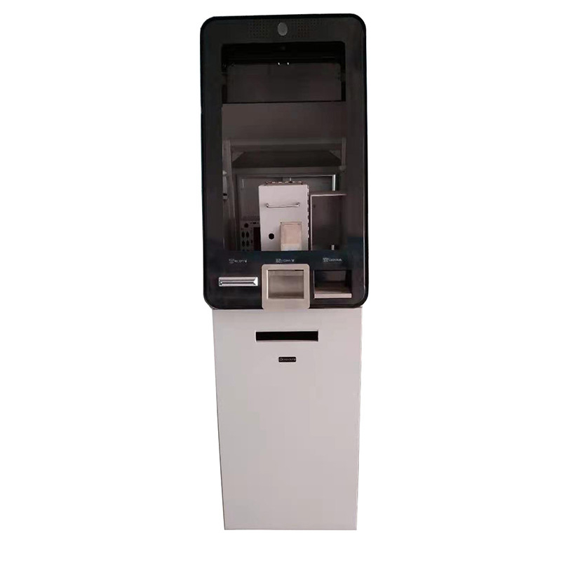 2,7 ''CMOS Camera Bank ATM RFID Dengan Akseptor Tunai Layar Sentuh Ganda