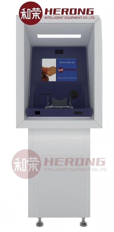 Mesin Daur Ulang Uang Tunai Cerdas C03T Mesin ATM dengan Pengenalan Nomor Seri Uang Kertas Standar CEN/XFS dan 4 Kaset Daur Ulang
