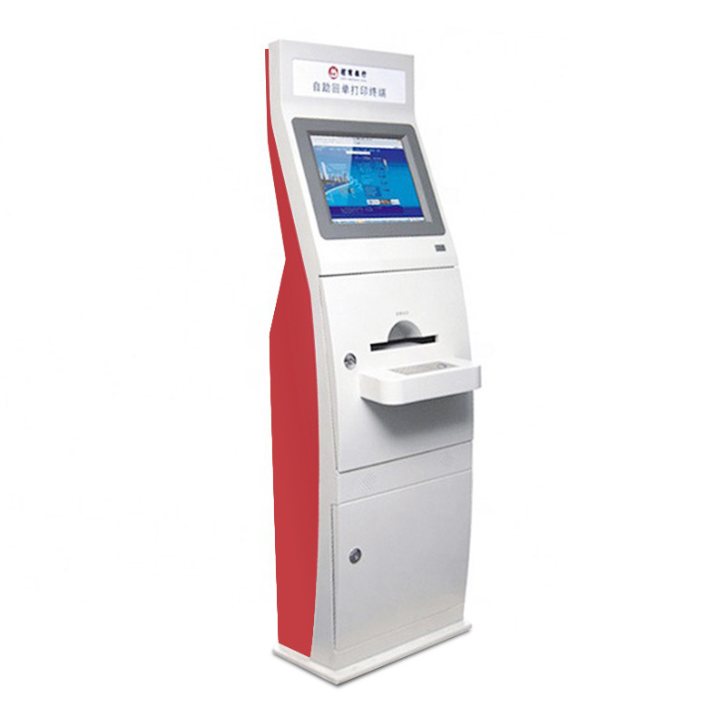 odm 17 Inch 19 Inch Touch Screen Checkout Kios Mesin Swalayan Untuk Plaza
